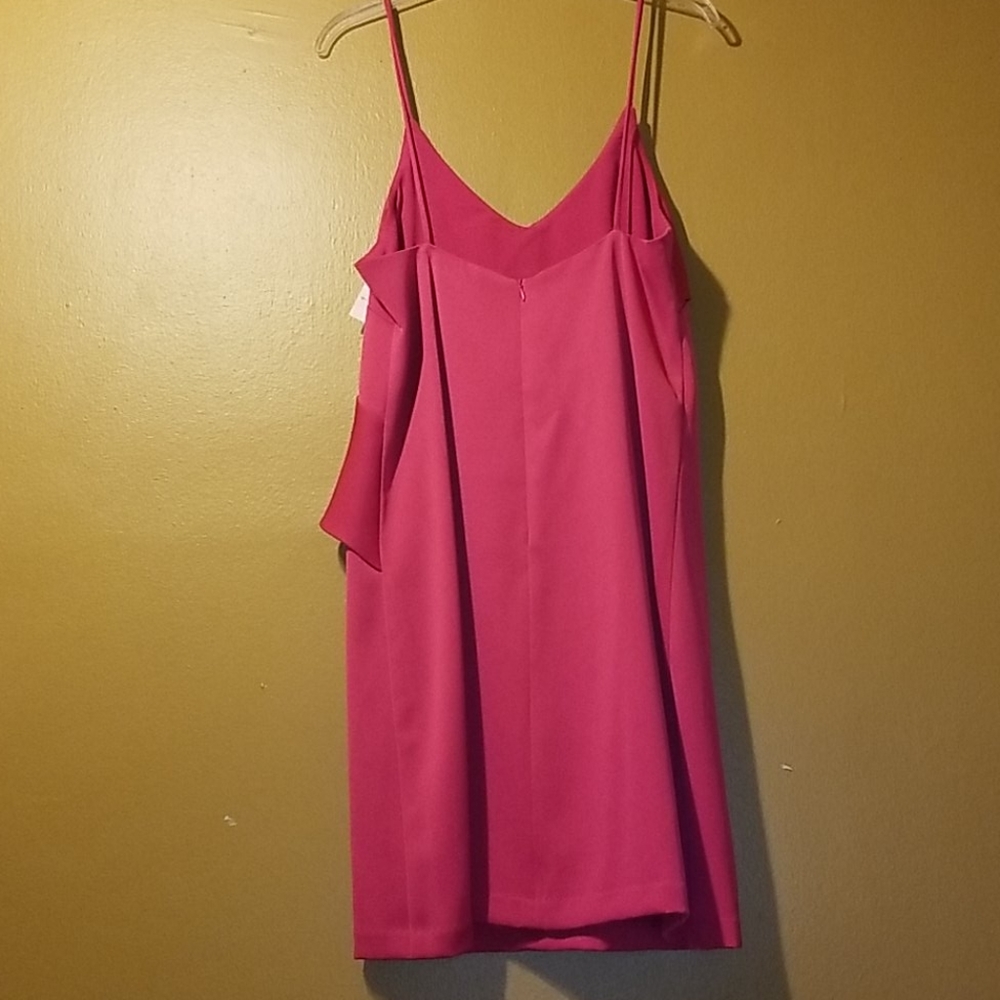 Chelsea28 Pink Ruffle Dress, Size M - Picture 5 of 6